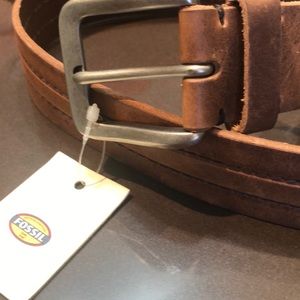 Men’s Fossil leather belt